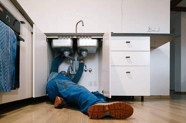 Professional Drain Cleaning technician working in Hudson, KY